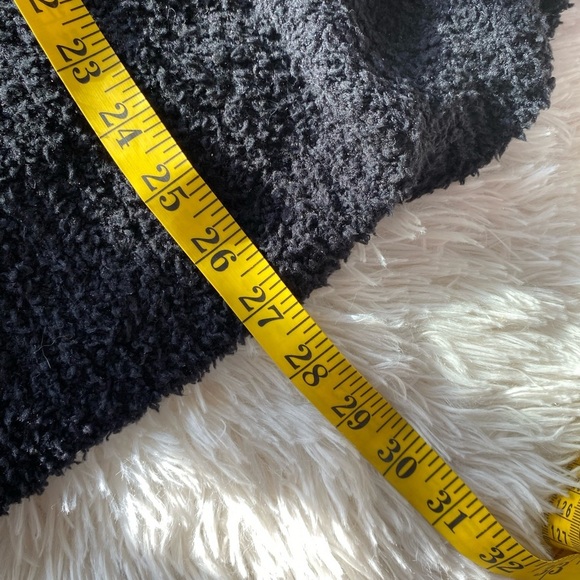 CHARTER CLUB WOMEN’S BLACK HOODED KNIT PONCHO ONE SIZE FITS ALL Brand New TAGS - Picture 8 of 14